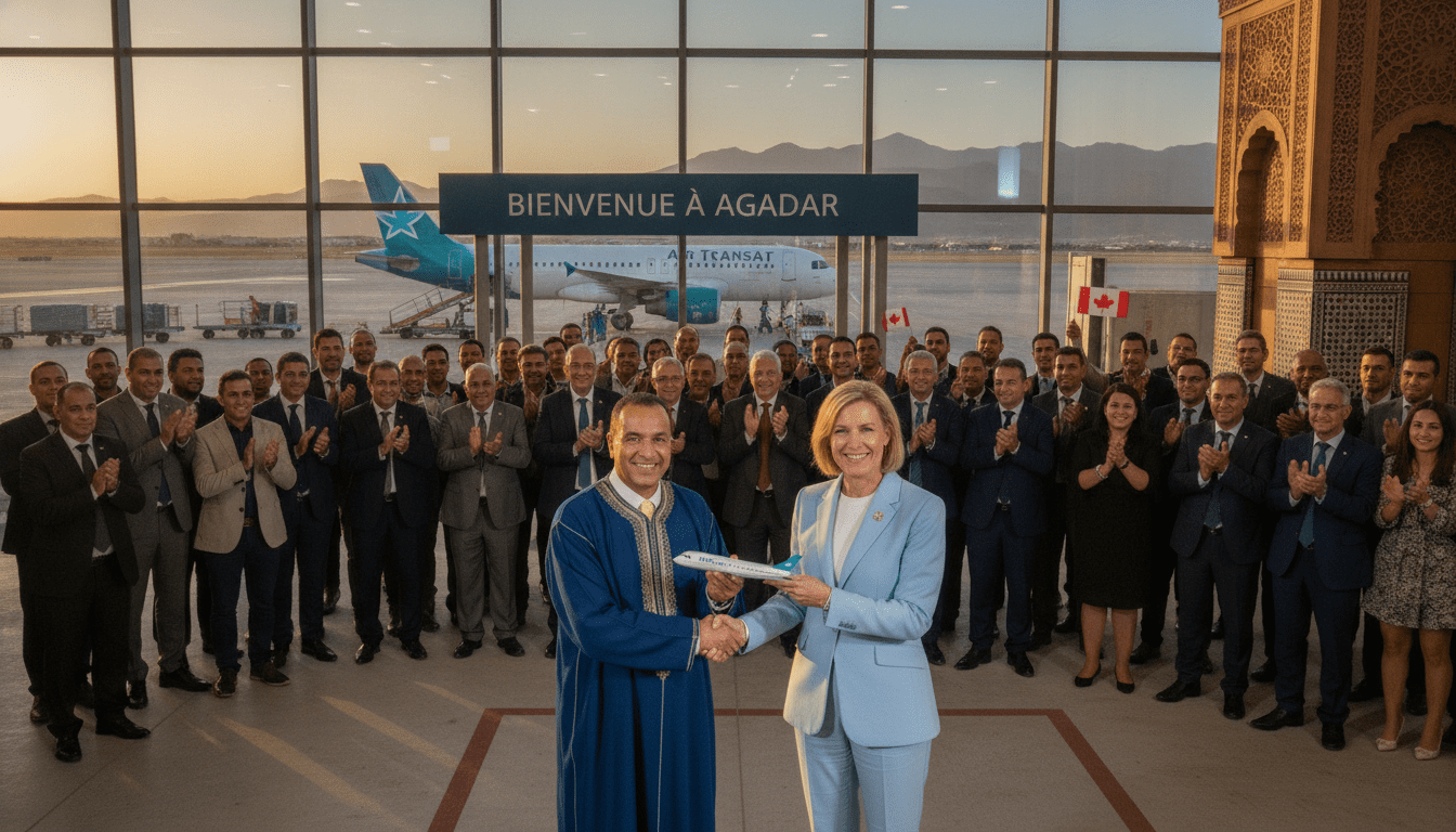 Air Transat lance la liaison directe Montréal-Agadir, impulsant le tourisme du Souss-Massa