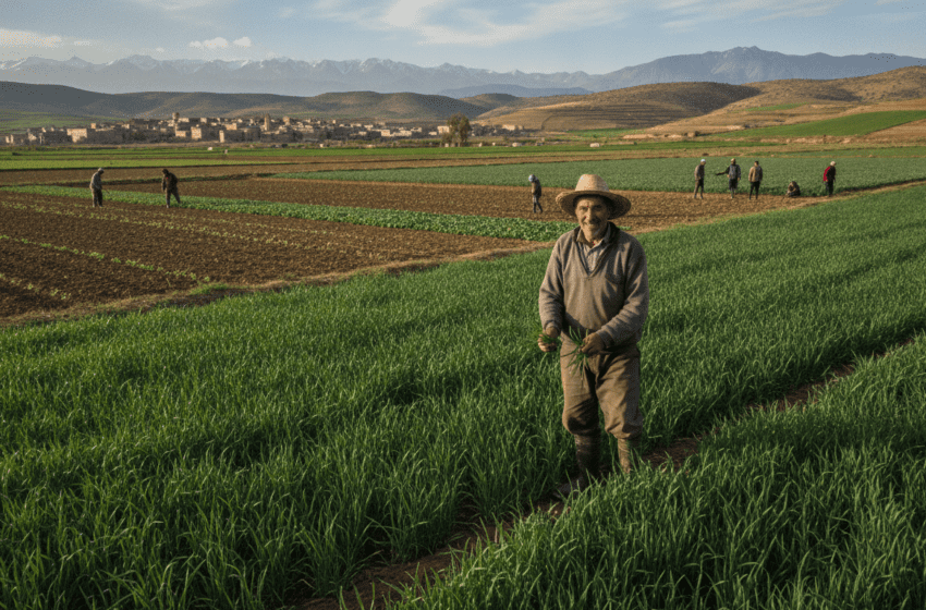  Après des années de sécheresse les pluies hivernales relancent la campagne agricole 2025-2026