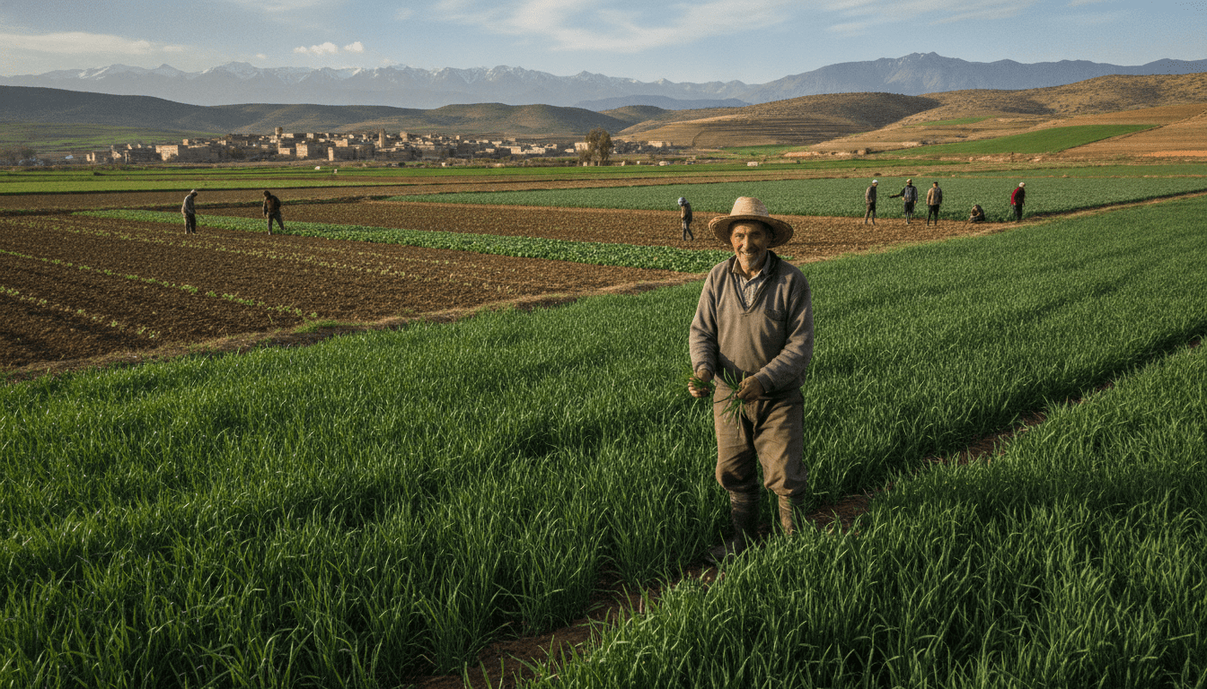 Après des années de sécheresse les pluies hivernales relancent la campagne agricole 2025-2026