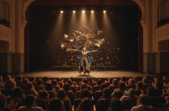 Artiste défie les certitudes devant 900 spectateurs au Théâtre Mohammed V de Rabat