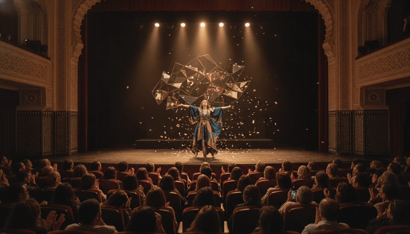Artiste défie les certitudes devant 900 spectateurs au Théâtre Mohammed V de Rabat