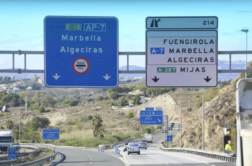  Augmentation des péages entre Malaga et le Campo de Gibraltar dès juin 2023