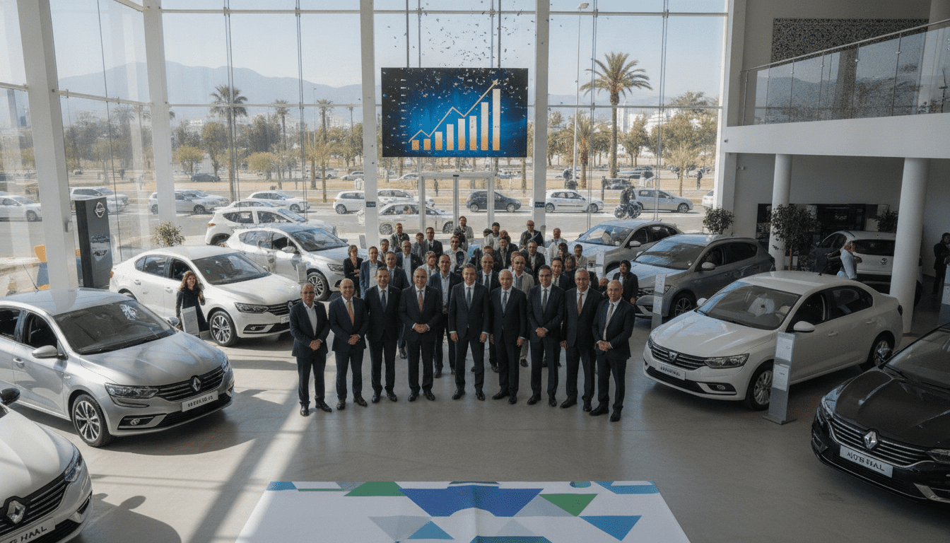 Auto Hall en forte croissance au premier trimestre 2026, devance le marché national