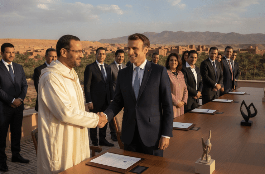  Avant la Journée économique du 1er juillet France et Maroc réinventent leur partenariat