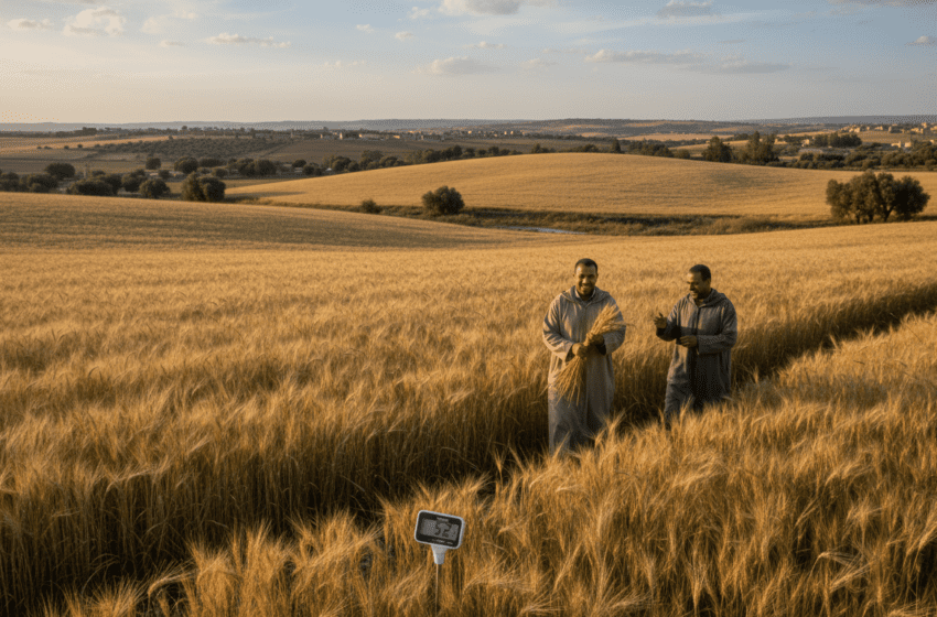  Casablanca-Settat anticipe 25,8 Mqx de production céréalière après 512 mm de pluies