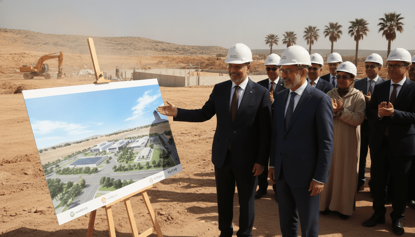 Casablanca adopte le projet Nareva-Hitachi-Yutofo de valorisation des déchets à Médiouna