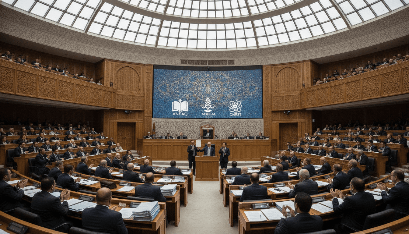 Chambre des conseillers adopte trois lois pour réformer ANEAQ, ANPMA et CNRST