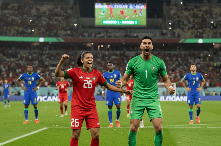  Coupe du monde 2026 Maroc 1-1 Brésil Bouaddi et Bounou se distinguent