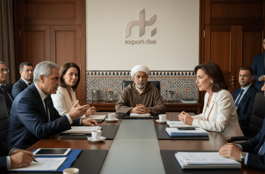  Crise de succession à l’ASMEX rebaptisée Confédération marocaine des exportateurs