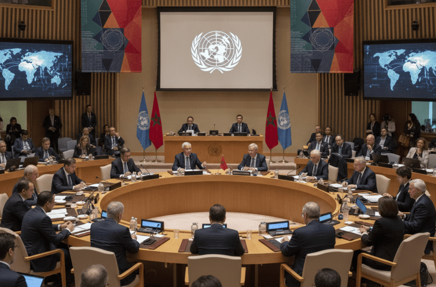  Dialogue mondial sur la gouvernance de l’IA préparé à l’ONU avec le Maroc