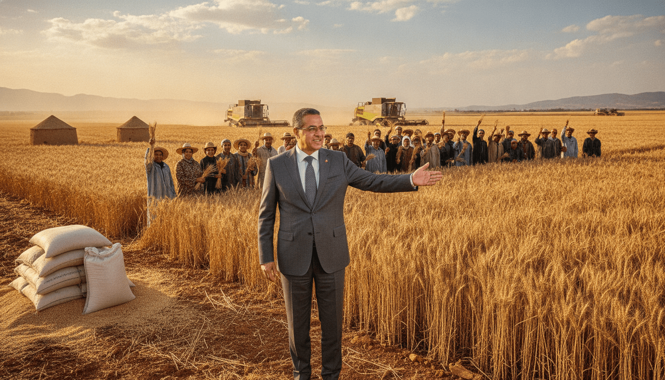 El Bouari annonce une production céréalière nationale prévisionnelle de 90 millions de quintaux