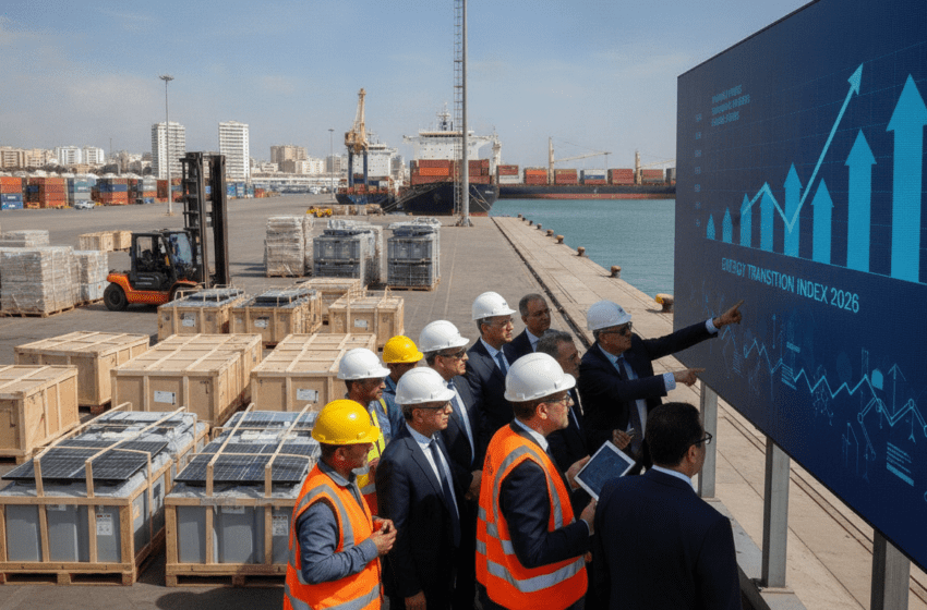 Energy Transition Index 2026 du WEF alerte, le Maroc anticipe rupture des chaînes d’approvisionnement