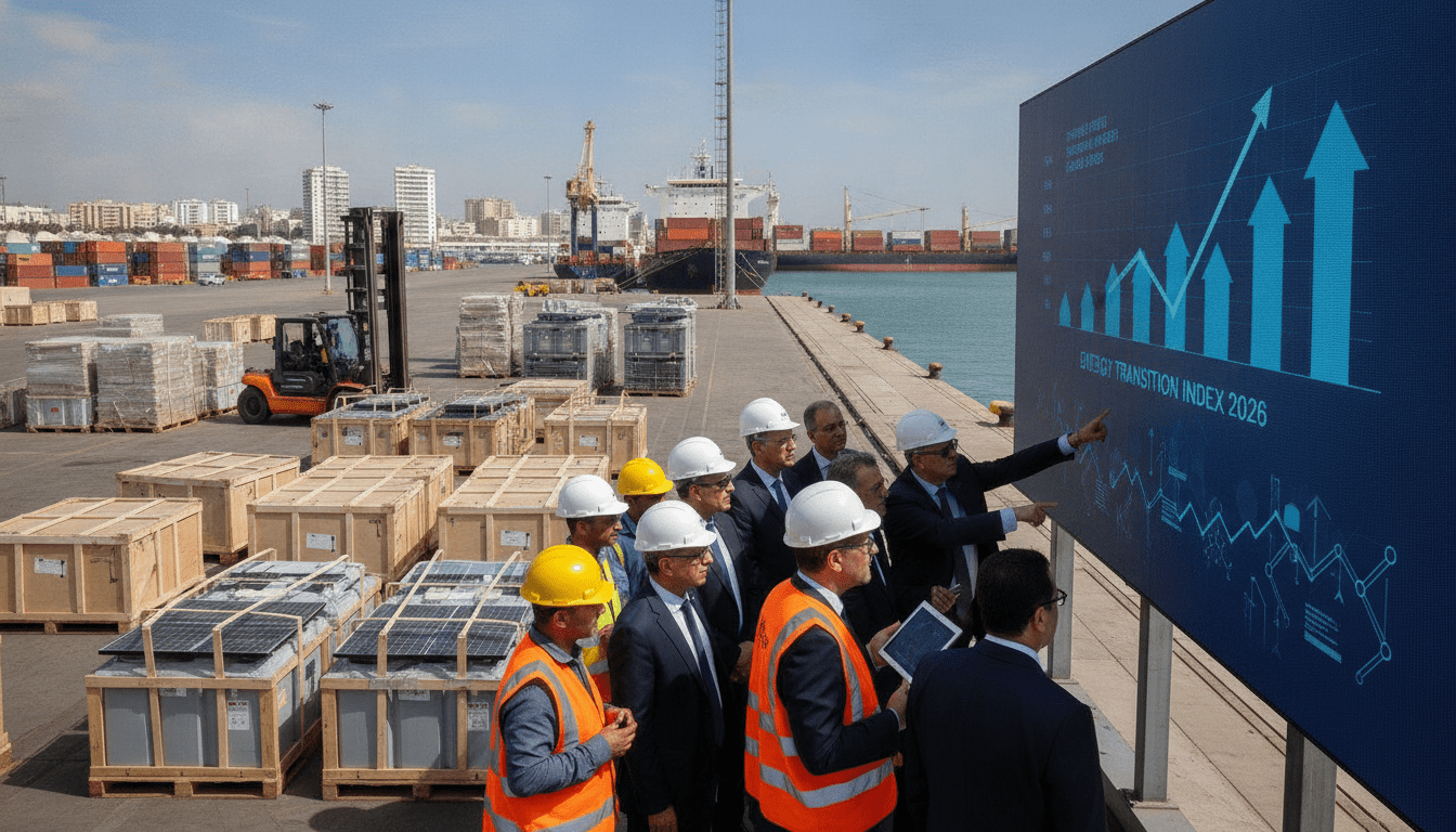 Energy Transition Index 2026 du WEF alerte, le Maroc anticipe rupture des chaînes d'approvisionnement