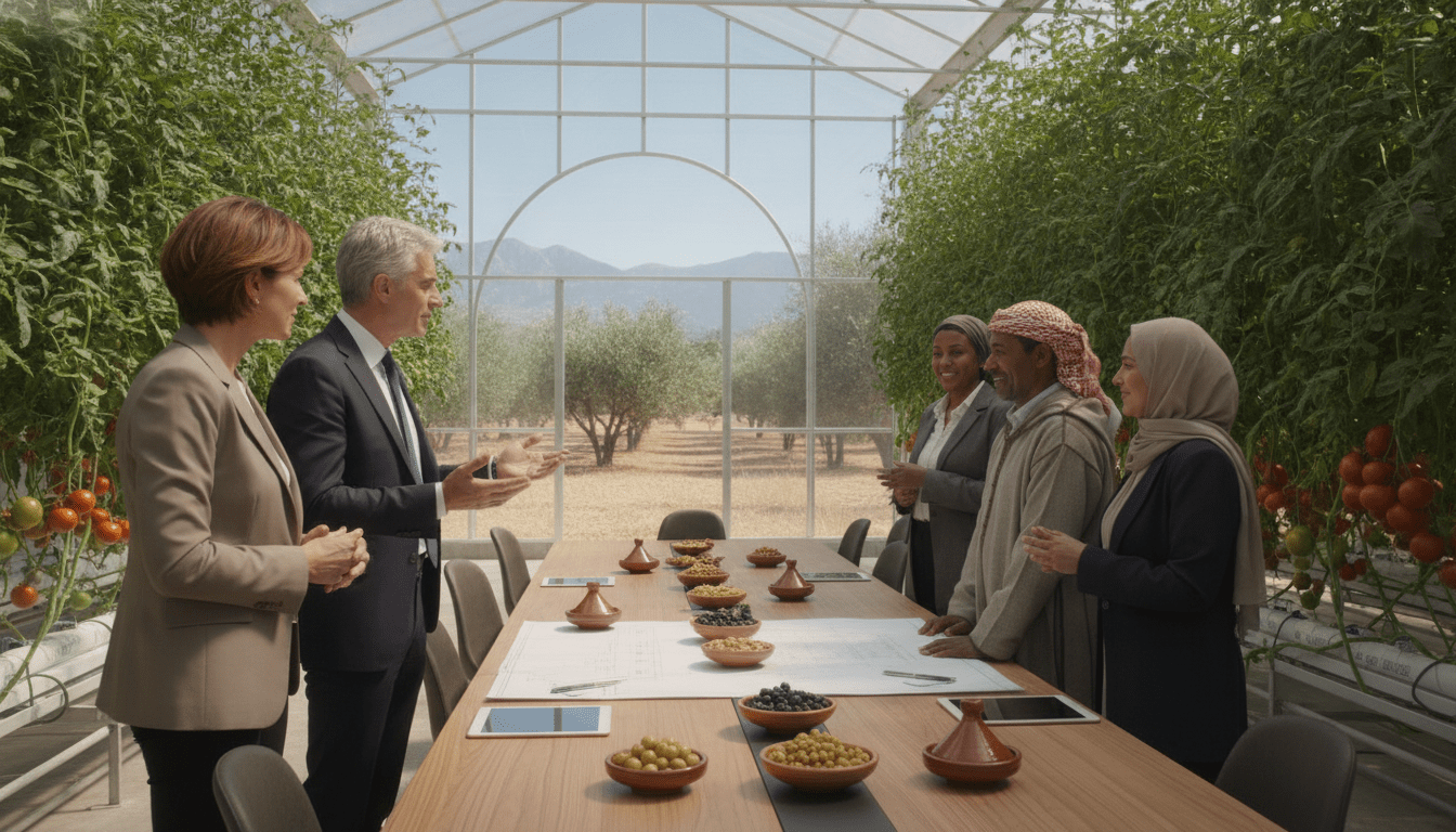 Entreprises françaises prêtes à investir au Maroc dans l'agriculture et l'agroalimentaire