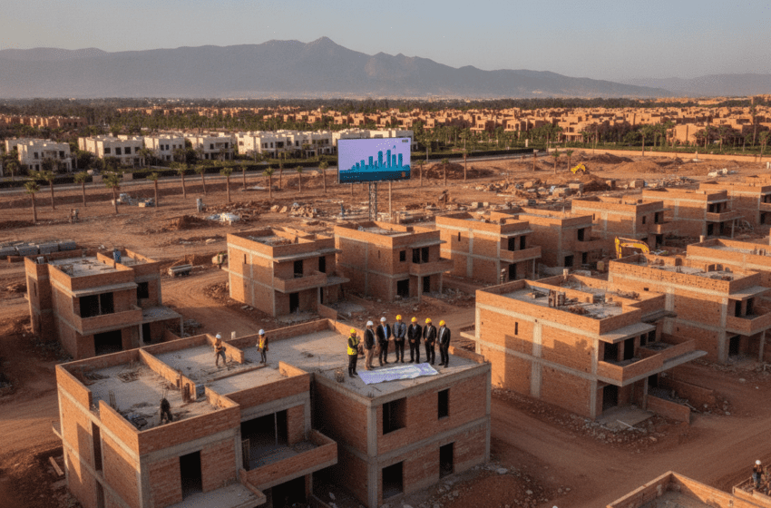  Étude marché immobilier Marrakech: le secteur en pleine ébullition