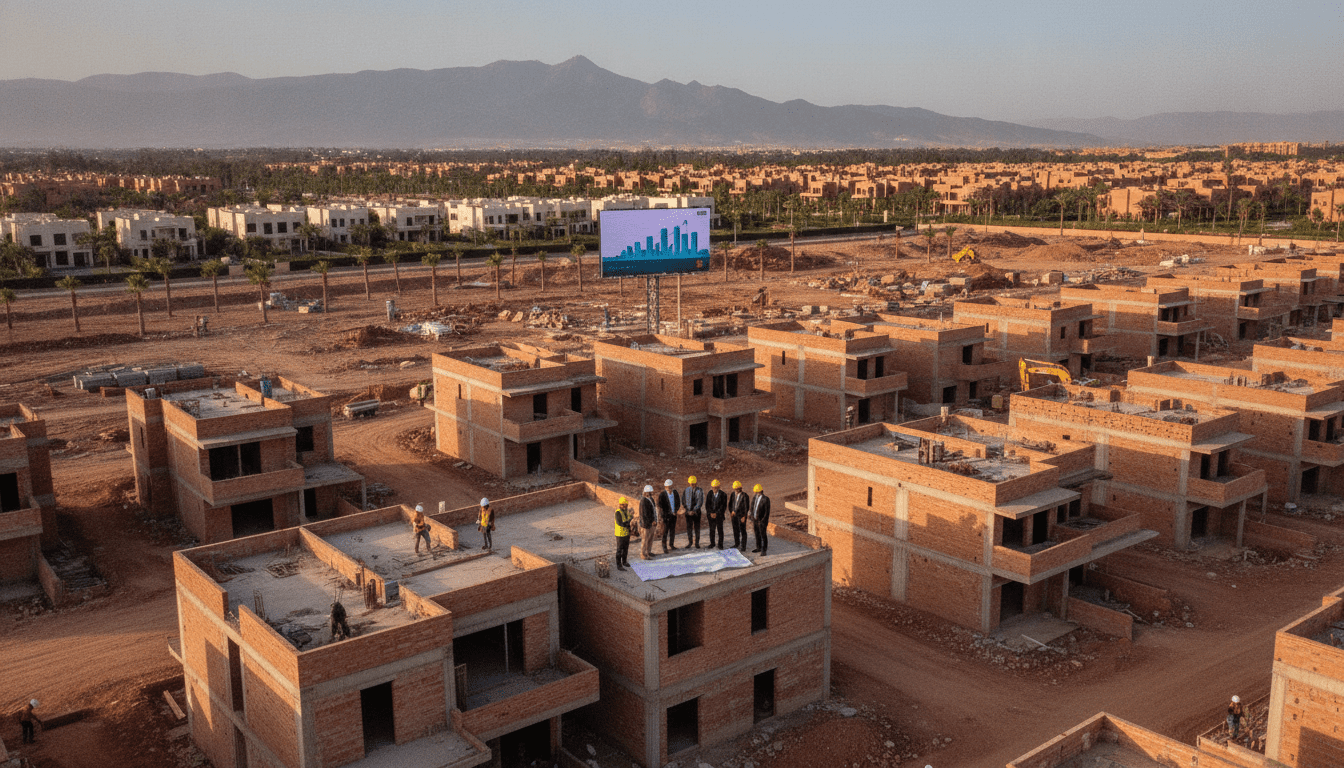 Étude marché immobilier Marrakech: le secteur en pleine ébullition