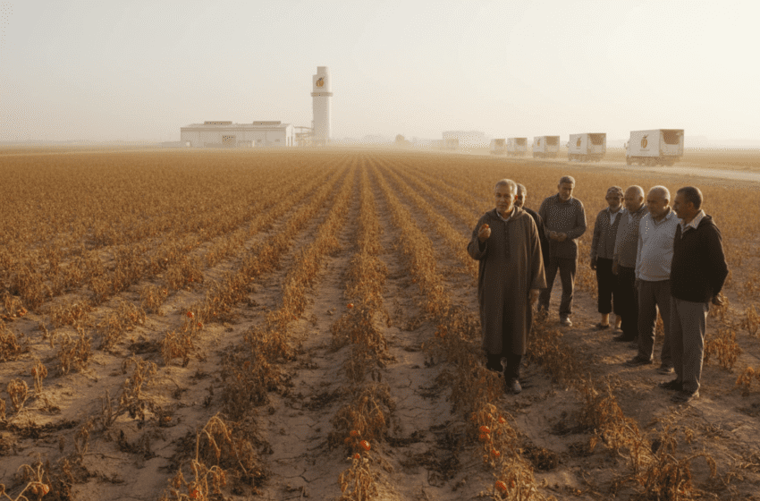  Exportations de tomates du Maroc menacées par sécheresse et durcissement des normes carbone