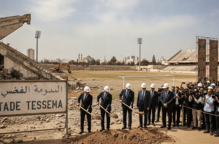  FRMF lance un appel d’offres pour la reconstruction du stade Tessema à Casablanca