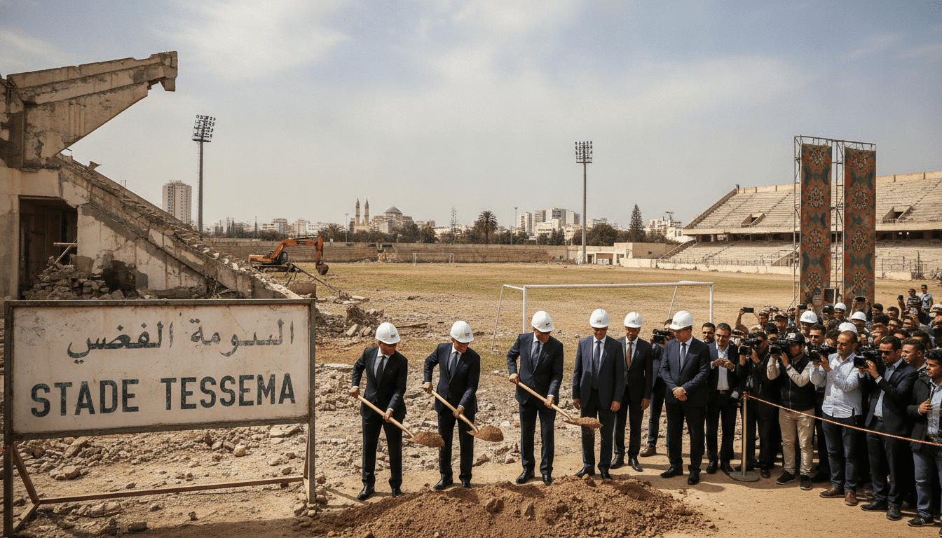 FRMF lance un appel d'offres pour la reconstruction du stade Tessema à Casablanca