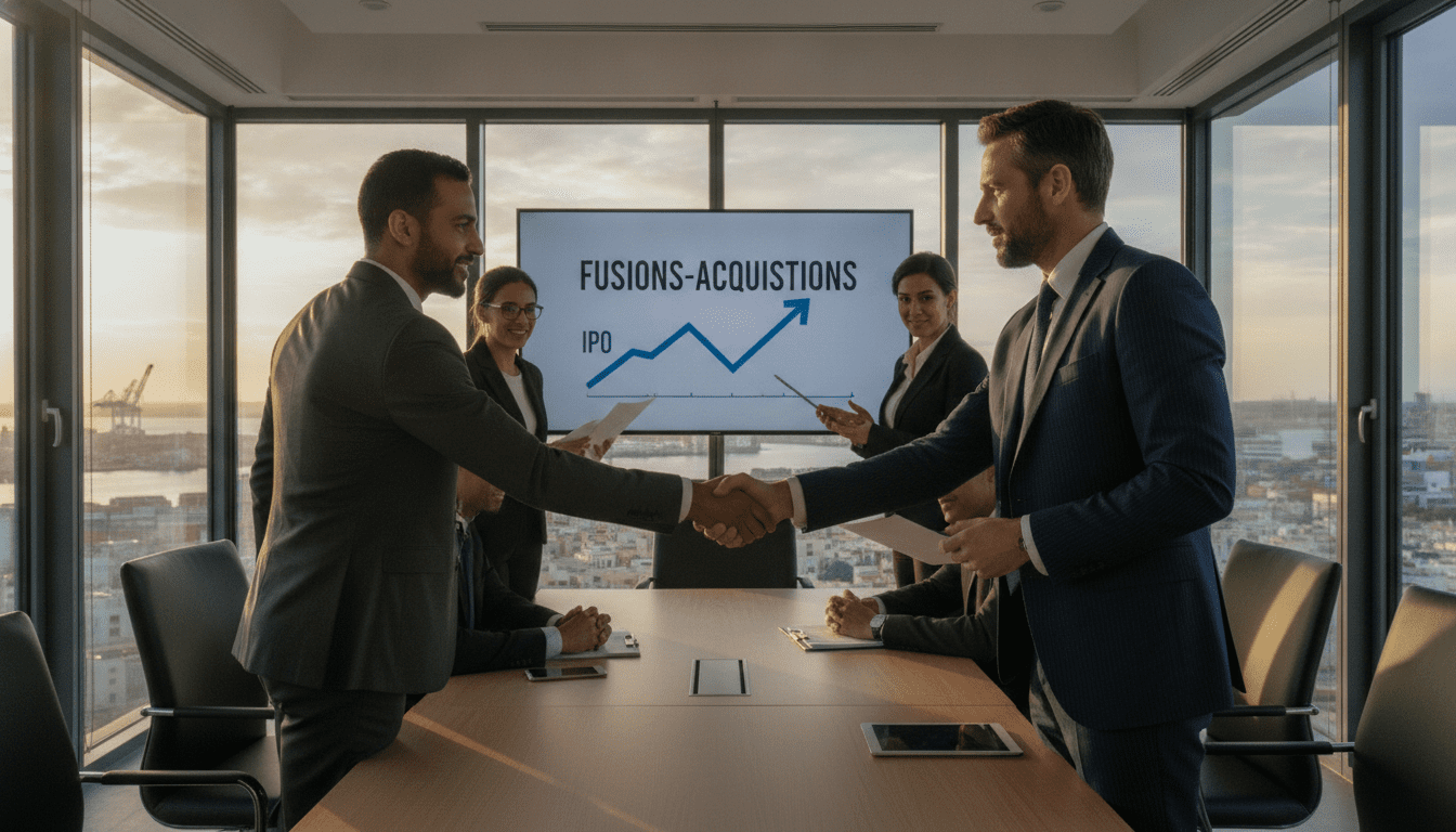 Faute d'IPO les fusions-acquisitions prennent le relais