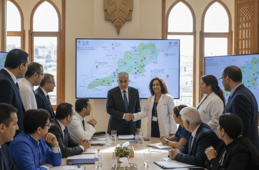  Fès-Meknès institue le groupe de santé territorial pour garantir l’égalité d’accès aux soins