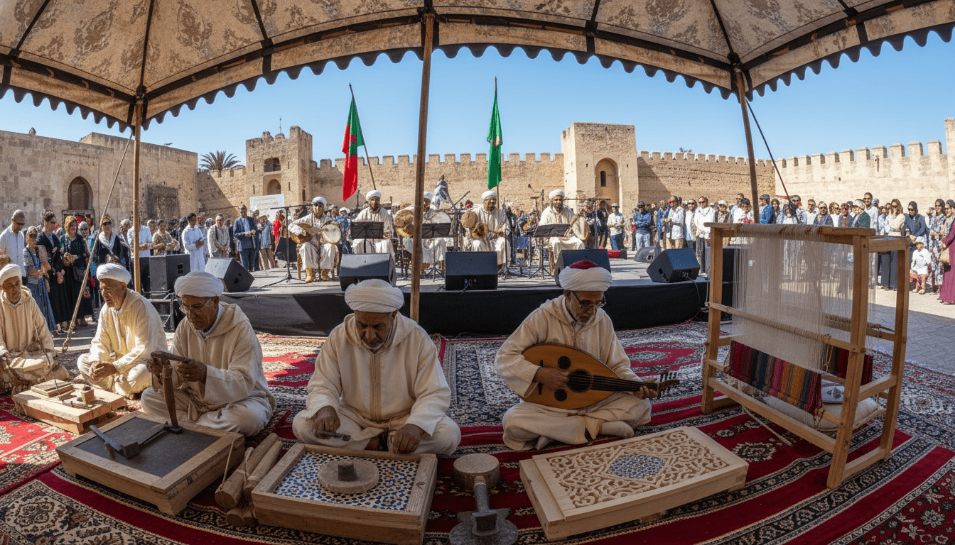 Festival des musiques sacrées de Fès 2026 valorise maîtres artisans et savoir-faire régionaux