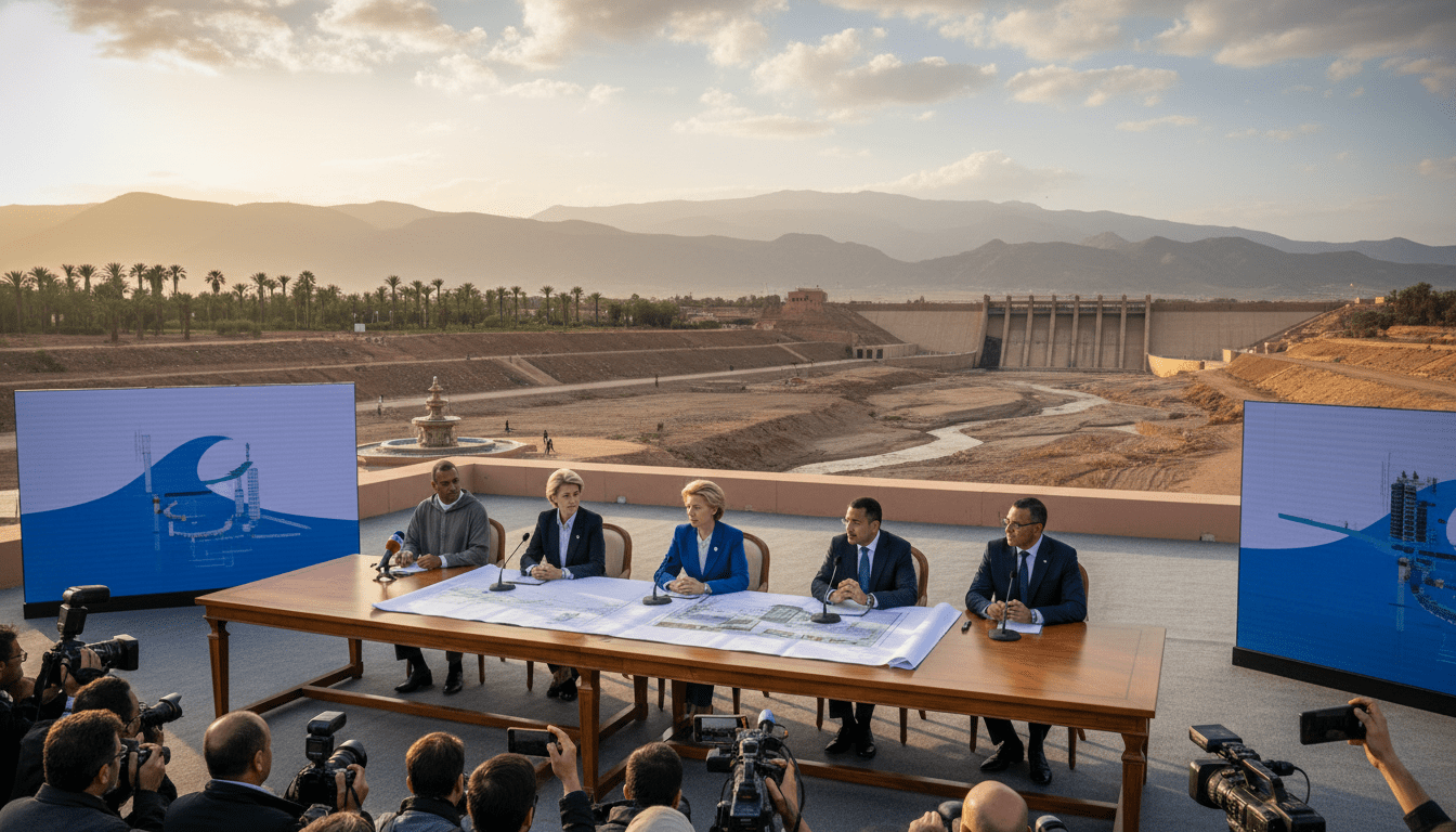 Financement européen de 348 M€ pour la politique de l'eau au Maroc