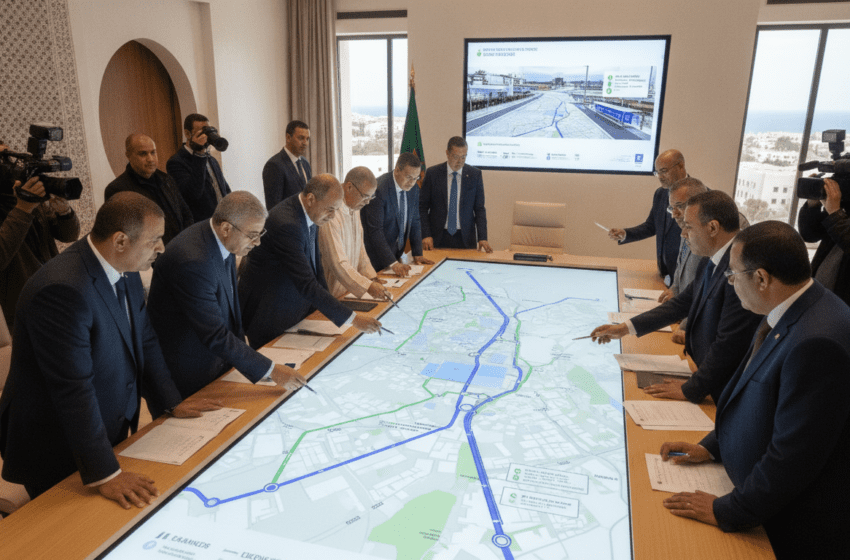 Grand Agadir valide les tracés des lignes 2 et 3 du BHNS