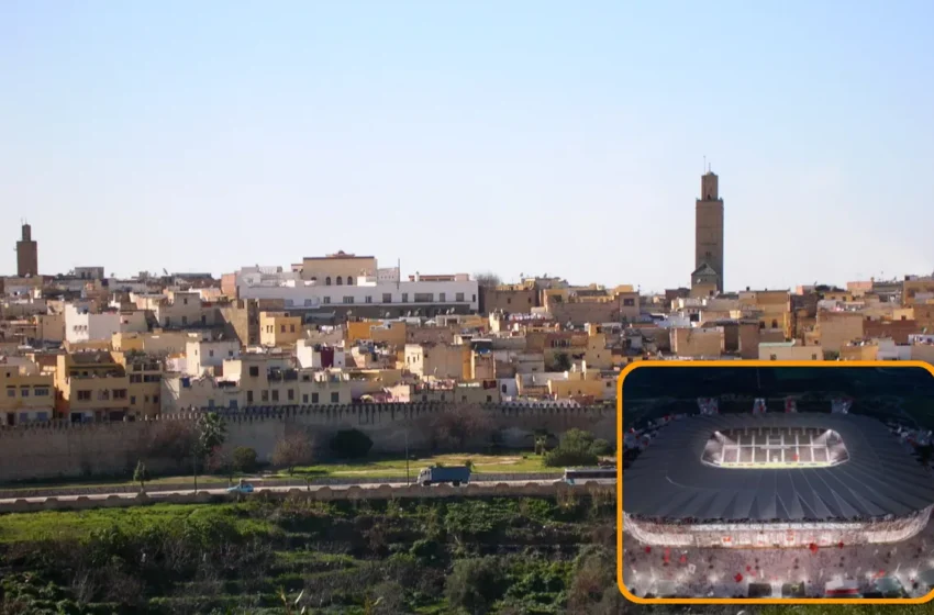  Grand Stade de Meknès approuvé à Fès pour le Mondial 2030