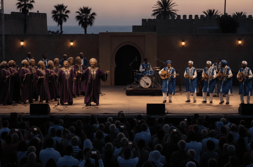  Harlem Spirit of Gospel fusionne avec les Maâlems gnaoua au Festival Gnaoua d’Essaouira