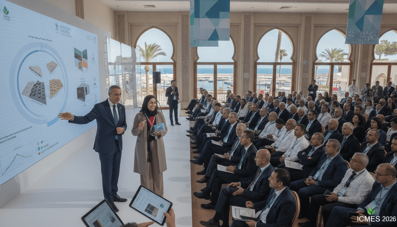 ICMES 2026 à Saïdia : innovations en matériaux au service de la durabilité climatique