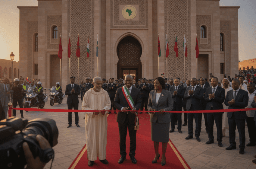  Inauguration à Rabat du siège permanent de l’Association des Procureurs d’Afrique transféré du Mozambique