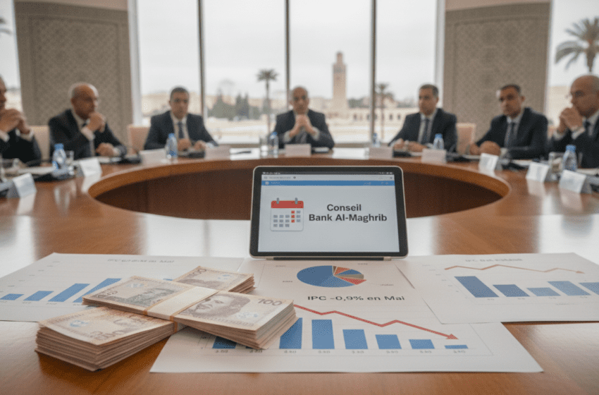  Inflation : IPC -0,9% en mai avant le conseil de Bank Al-Maghrib