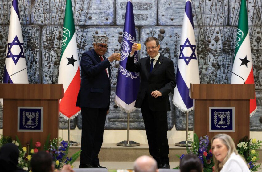  Israël reconnaît le Somaliland et inaugure son ambassade à Jérusalem