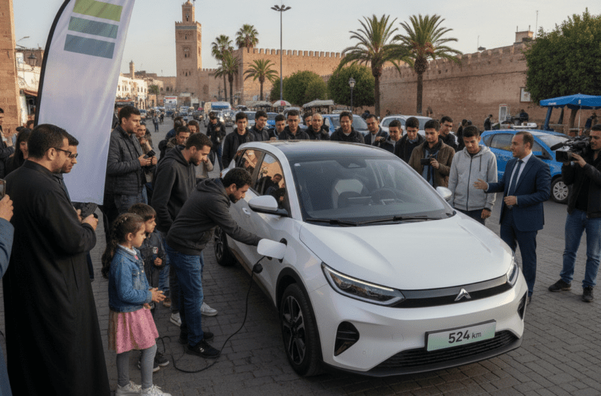  JAC E30X citadine électrique jusqu’à 524 km et prix sous 200 000 dirhams