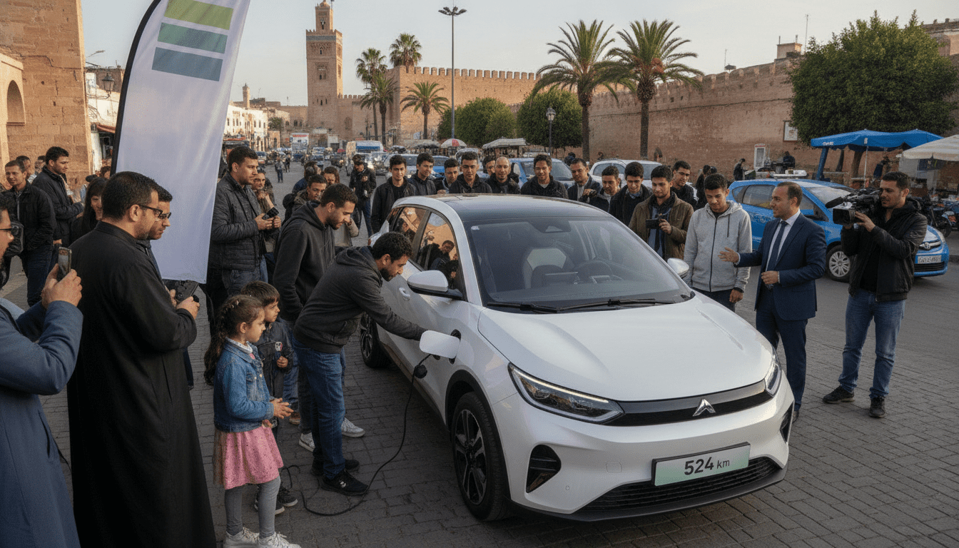 JAC E30X citadine électrique jusqu'à 524 km et prix sous 200 000 dirhams