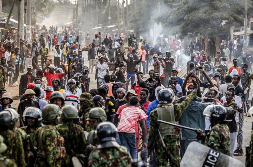  Laikipia proteste contre un centre de quarantaine américain après la mort d’un écolier