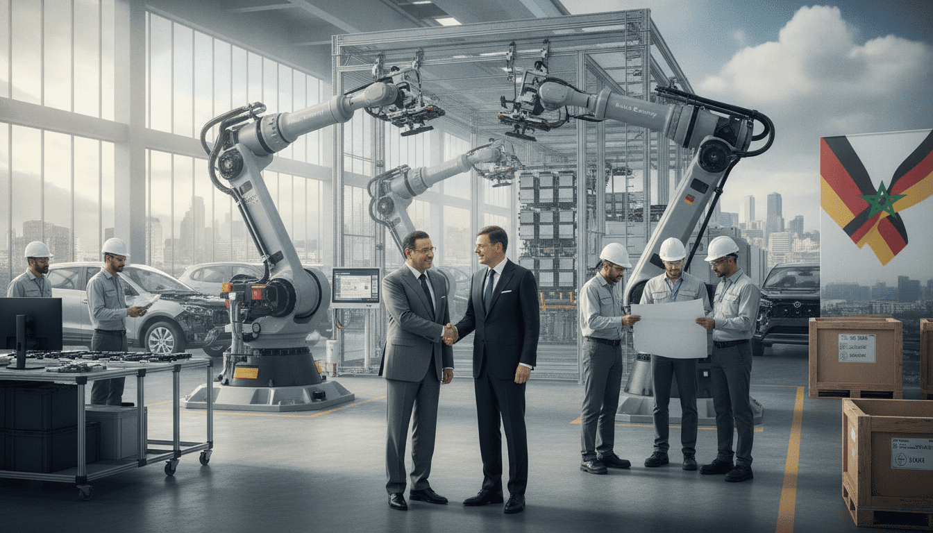 Le Maroc aux avant-postes du Made in Germany et catalyseur d'investissements industriels