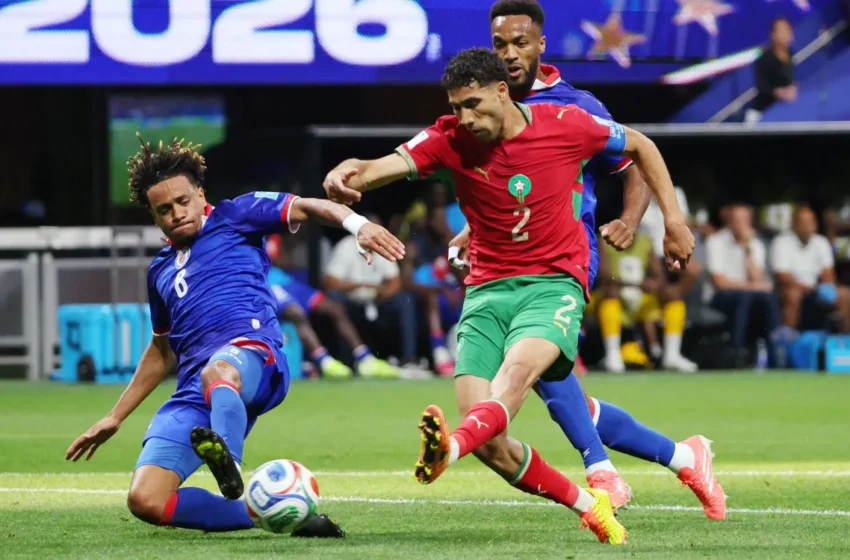  Le Maroc s’impose 4-2 face à Haïti et se qualifie pour les seizièmes