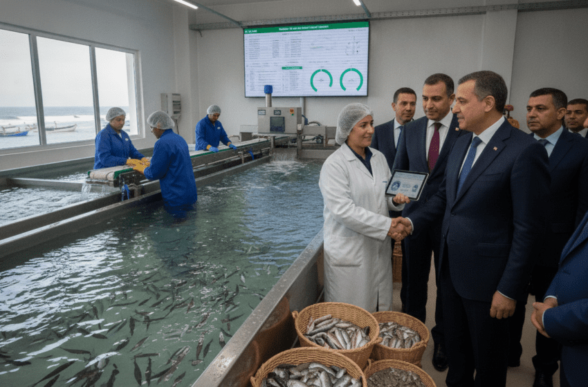 Le gouvernement poursuit la transformation du secteur halieutique vers durabilité, aquaculture et sécurité