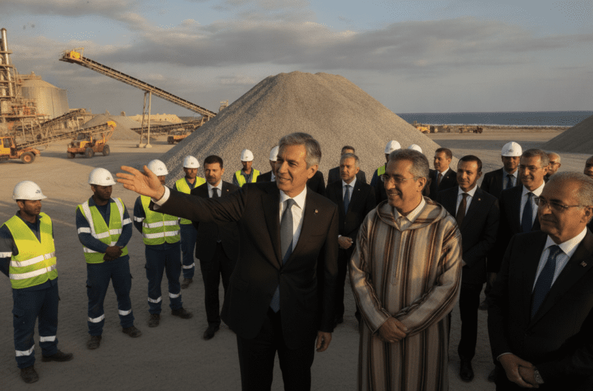 Le ministre japonais à Jorf Lasfar souligne la diplomatie des engrais du Maroc