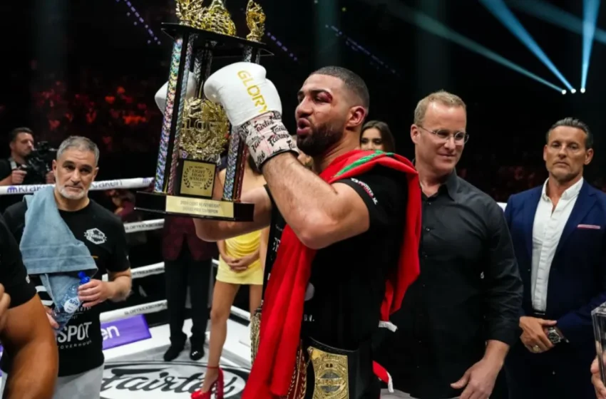  Le roi Mohammed VI félicite le champion marocain vainqueur de Glory Collision 9