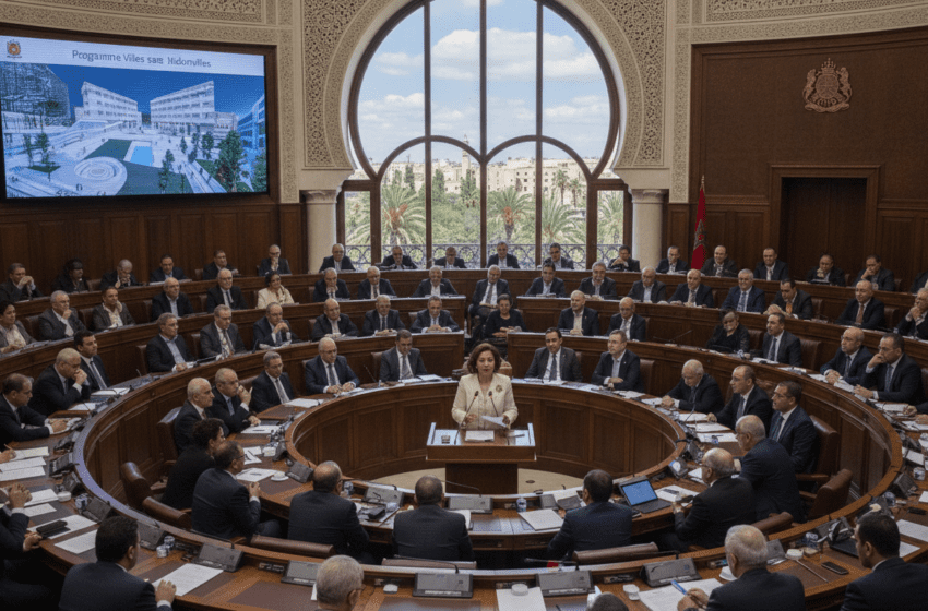  Mansouri relance à la Chambre le débat sur le programme Villes sans bidonvilles