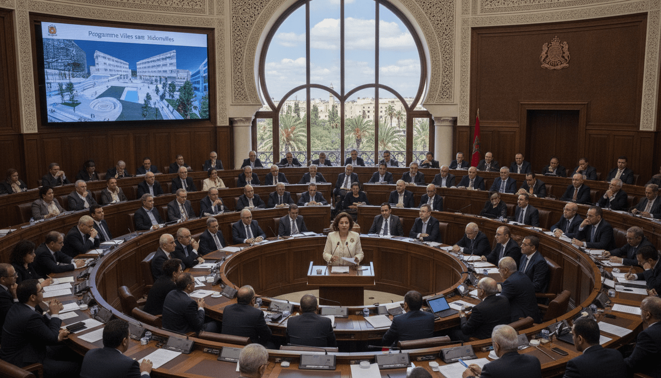 Mansouri relance à la Chambre le débat sur le programme Villes sans bidonvilles