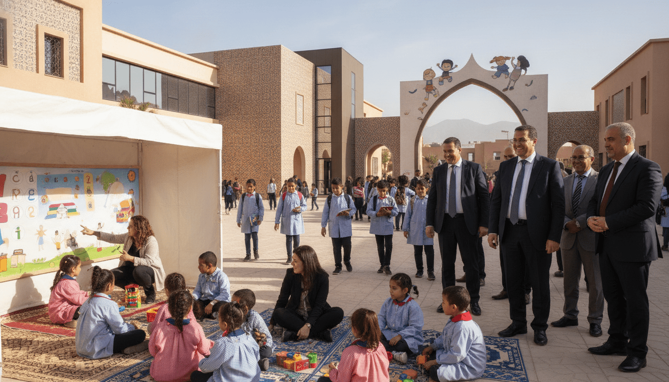 Maroc : 7 millions d'élèves dans l'enseignement public, préscolaire généralisé à 80 pour cent
