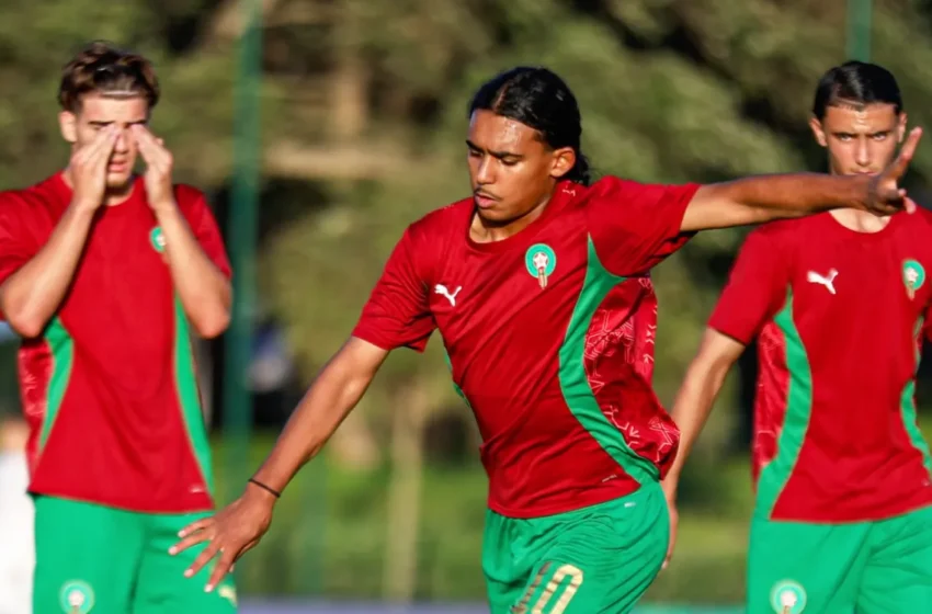  Maroc U17 quatrième, Tiago Lima Pereira contesté malgré la qualification au Mondial 2026