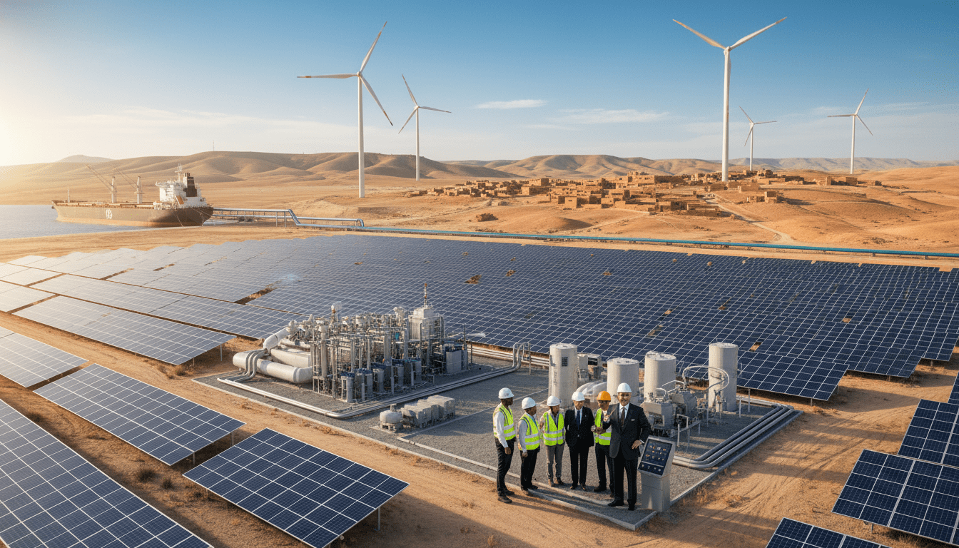 Maroc accélère vers 52% d'énergies renouvelables et vise l'exportation d'hydrogène vert