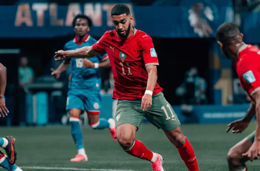  Maroc en seizièmes de finale face aux Pays-Bas Saibari mène une attaque historique