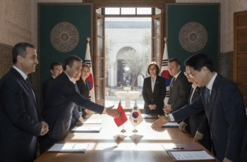 Maroc et Corée du Sud créent un groupe de travail pour négocier un APEG