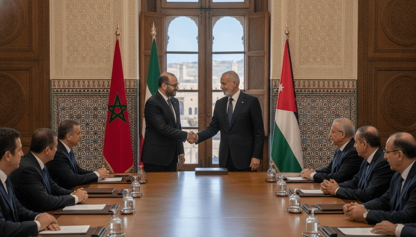 Maroc et Jordanie renforcent leur coopération à Amman et préparent la 6e commission mixte